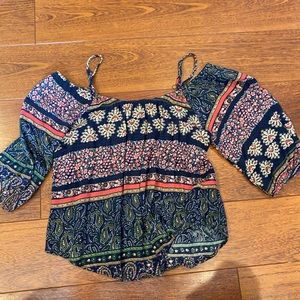Off the shoulder shirt